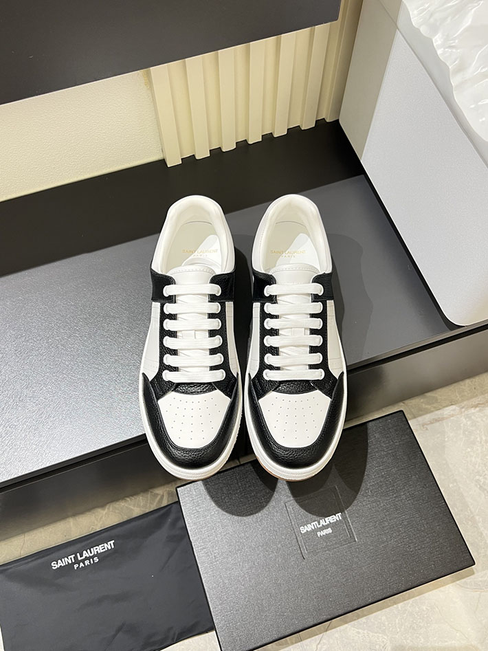 最高級サンローランスーパーコピー Saint Laurent SL/61 ロートップ スニーカー LOW-TOP SNEAKERS 2629108 スニーカー メンズ おしゃれ 大人 - 画像 (2)