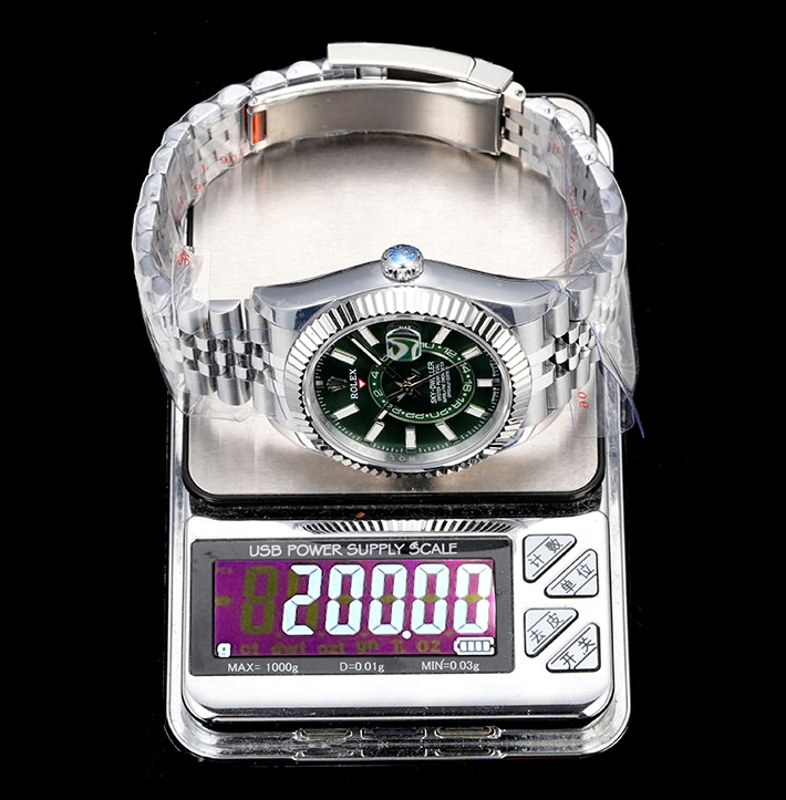 最高級ロレックススーパーコピー ROLEX Sky Dweller スカイドゥエラー ミントグリーン 2630143 ロレックス スカイドゥエラー ホワイトゴールド - 画像 (4)