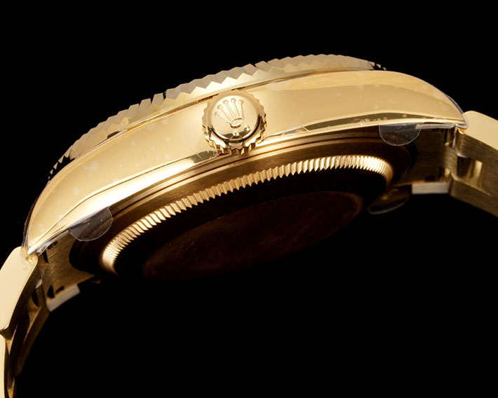 最高級ロレックススーパーコピー ROLEX 42mm メンズ スカイドゥエラー イエローゴールド ブライトブラック 2630170 ロレックス コピー品 見分け方 - 画像 (5)