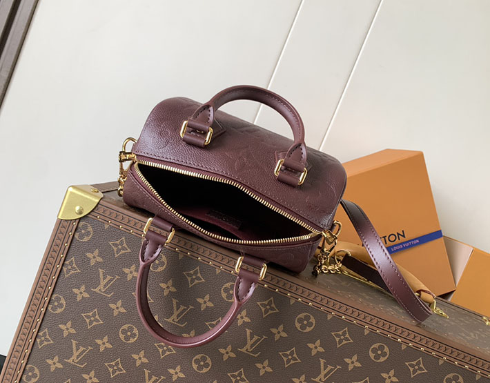 ルイヴィトン販売店舗 旅行バッグ Louis Vuitton スピーディ・バンドリエール 20 グレナレッド M25929 ルイヴィトン 旅行バッグ レディース - 画像 (3)