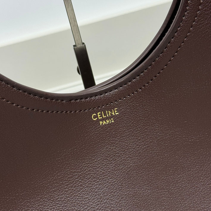 セリーヌ バッグ 人気 ランキング CELINE 25新作 MEO ショルダーバッグ サプルカーフスキン チェスナット 2630263 セリーヌ バッグ アウトレット - 画像 (8)