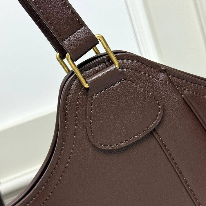 セリーヌ バッグ 人気 ランキング CELINE 25新作 MEO ショルダーバッグ サプルカーフスキン チェスナット 2630263 セリーヌ バッグ アウトレット - 画像 (7)