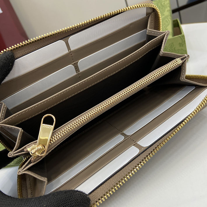 グッチ 財布 アウトレット GUCCI ラウンドファスナー長財布 レディース メンズ GGシャドウ 小銭入れあり 795048 FADM0 9551 - 画像 (2)