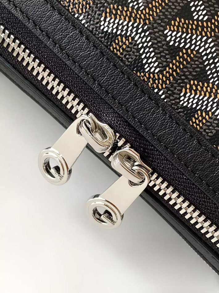 最高級ゴヤールスーパーコピー GOYARD ボンボニエールバッグ ハンドバッグ ブラック BONBONPMLTY01CL01P ゴヤール ボンボ ニエール 値段 - 画像 (3)