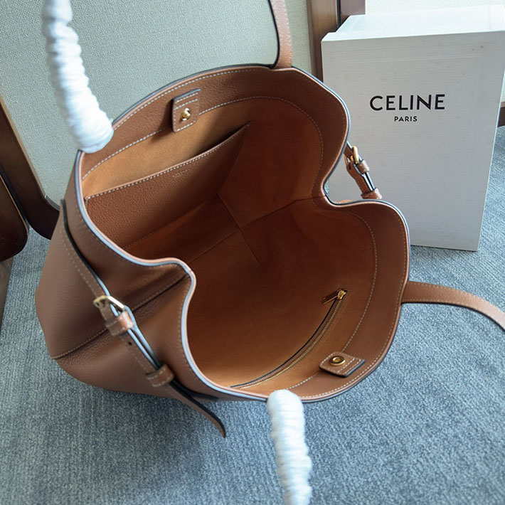 最高級セリーヌスーパーコピー CELINE スモール カバ アナイス キュイル トリオンフ タン 121753ENY.04LU セリーヌ トートバッグ 人気 - 画像 (2)