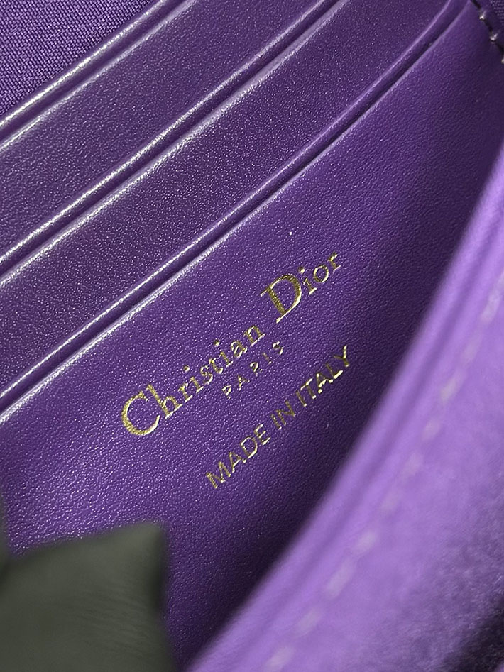 ディオール バッグ 人気 Dior ミスディオールミニ・カナージュ エンブロイダリー ライラック S0980OIBE_M401 ディオール バッグ アウトレット - 画像 (2)