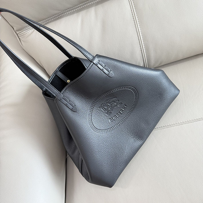バーバリー バッグ アウトレット Burberry ミディアム ハイランドトート バッグ ブラック 81146191 バーバリー トートバッグ アウトレット - 画像 (7)