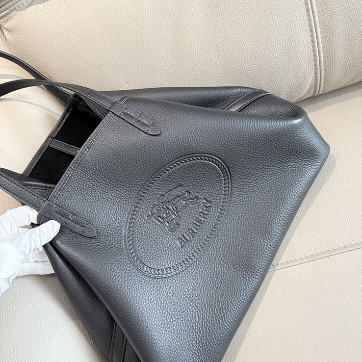 バーバリー バッグ アウトレット Burberry ミディアム ハイランドトート バッグ ブラック 81146191 バーバリー トートバッグ アウトレット - 画像 (6)