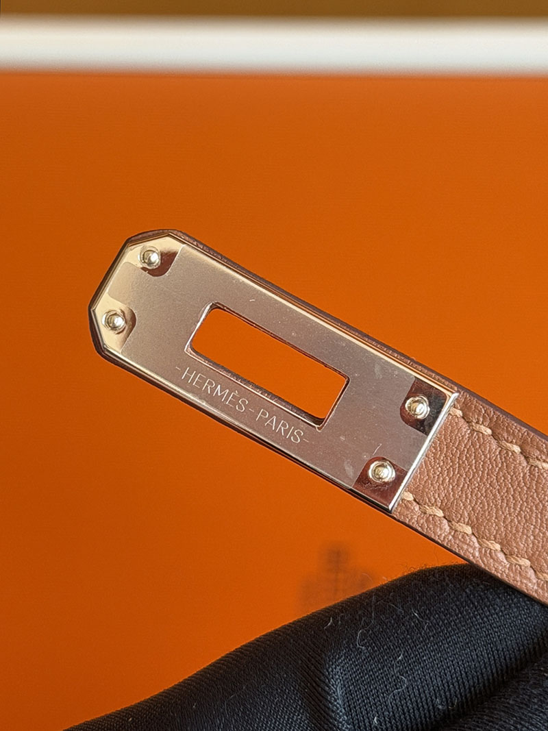 エルメス ケリーミニバッグ HERMES ミニケリー2 テディ シャモア/エクリュ/アルザン グリズリ シルバー金具 2630360 ミニケリー テディ 定価 - 画像 (4)