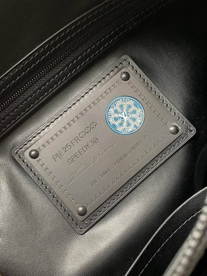 ルイヴィトン販売店舗 旅行バッグ LV スピーディ P9 バンドリエール 30 ウルトラブラック M13904 ルイヴィトン スピーディ 黒 - 画像 (3)