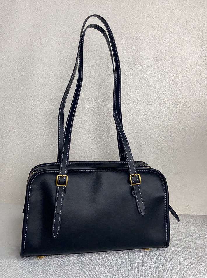 コーチ バッグ アウトレット COACH スウィング ジップ グラブタン・レザー ブラック CM565 B4/BK コーチ バッグ 黒 アウトレット - 画像 (8)