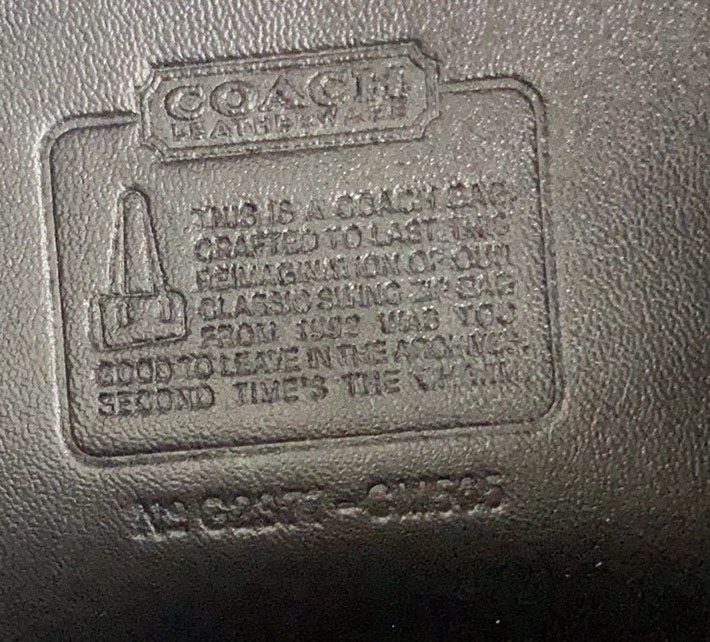 コーチ バッグ アウトレット COACH スウィング ジップ グラブタン・レザー ブラック CM565 B4/BK コーチ バッグ 黒 アウトレット - 画像 (2)