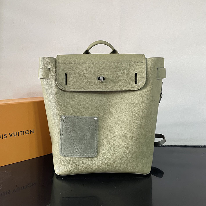 ルイヴィトン販売店舗 リュック おしゃれ LV スティーマー・バックパック カーキ M26852 ルイヴィトン リュック メンズ 人気 - 画像 (2)