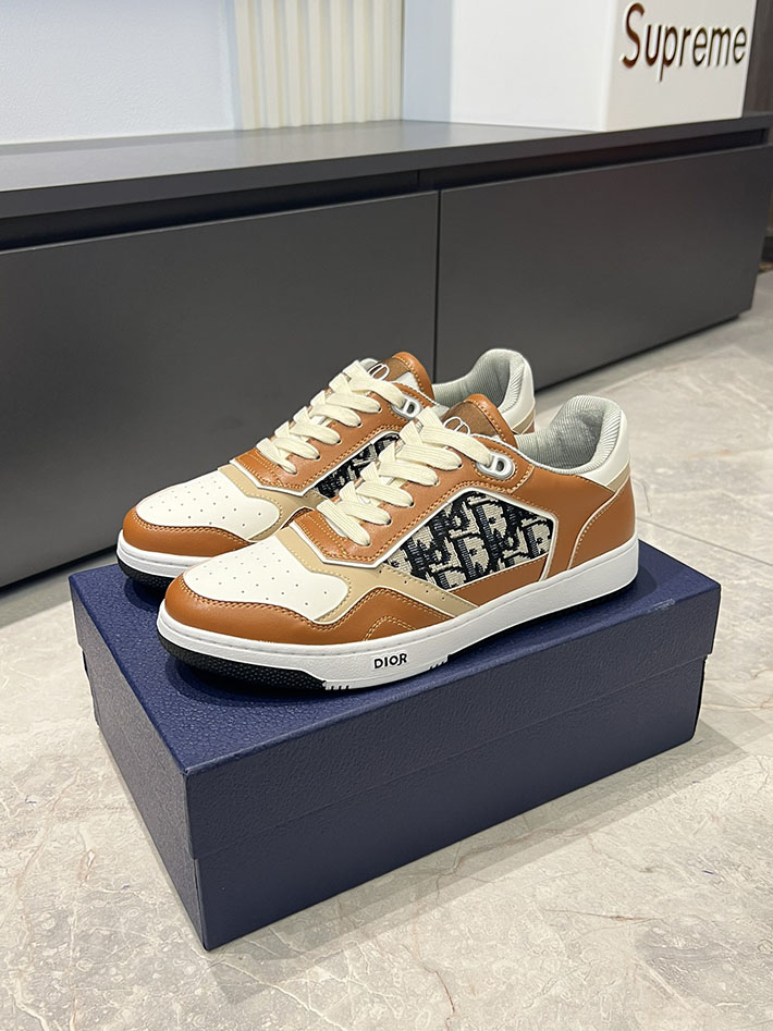 メンズ 最高級ディオールスーパーコピー DIOR B27 ロー トップ スニーカー オブリーク ジャカード 2629573 カジュアル スニーカー メンズ おしゃれ 大人 - 画像 (4)