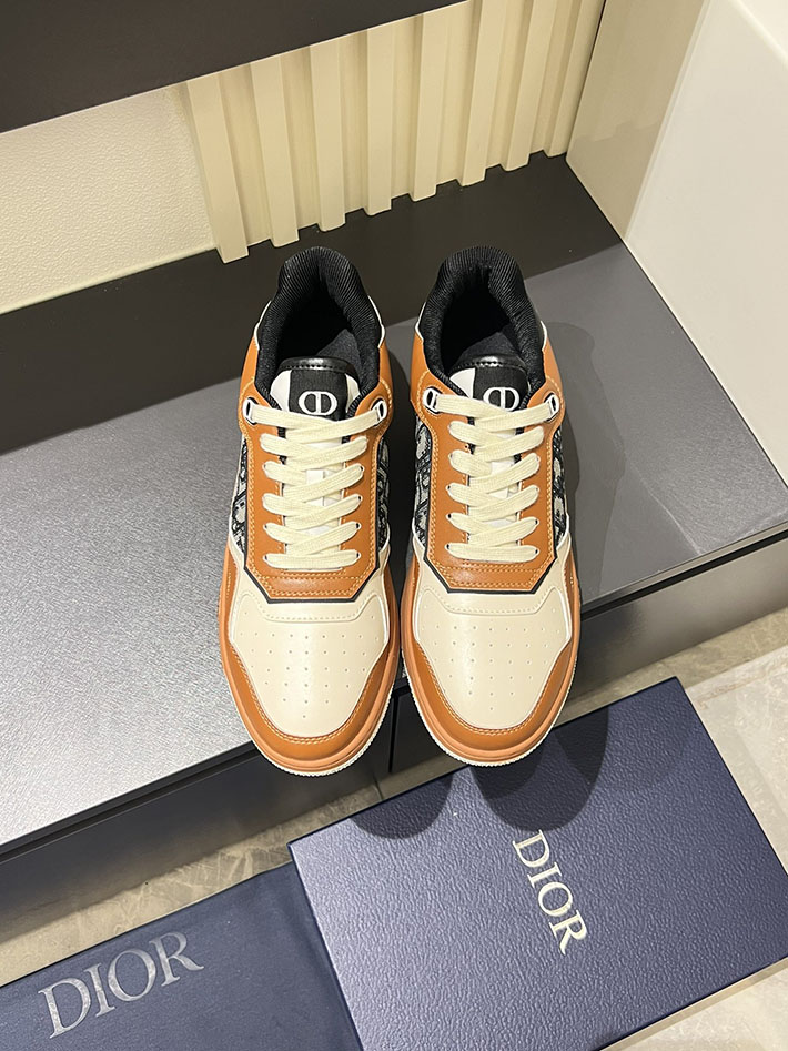 メンズ 最高級ディオールスーパーコピー DIOR B27 ロー トップ スニーカー オブリーク ジャカード 2629574 カジュアル スニーカー メンズ ブランド - 画像 (6)