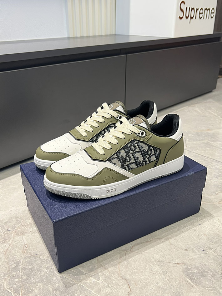 メンズ 最高級ディオールスーパーコピー DIOR B27 ロー トップ スニーカー オブリーク ジャカード 2629575 カジュアル スニーカー 人気 - 画像 (4)