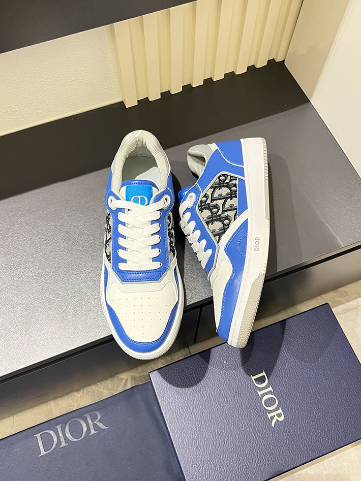 メンズ 最高級ディオールスーパーコピー DIOR B27 ロー トップ スニーカー オブリーク ジャカード 2629577 ディオール靴コピー - 画像 (3)