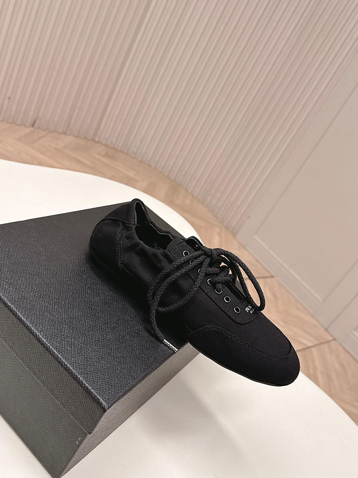 最高級プラダスーパーコピー PRADA Collapse canvas sneakers with buckled strap 2629772 プラダ 靴 レディース アウトレット - 画像 (9)
