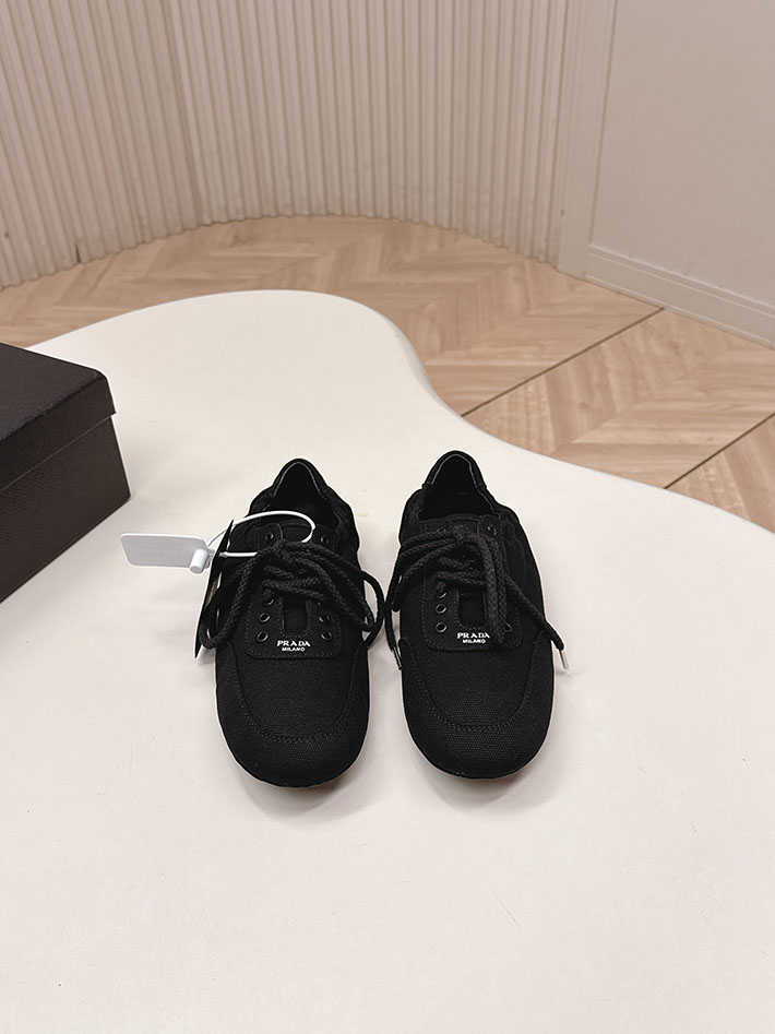 最高級プラダスーパーコピー PRADA Collapse canvas sneakers with buckled strap 2629772 プラダ 靴 レディース アウトレット - 画像 (6)
