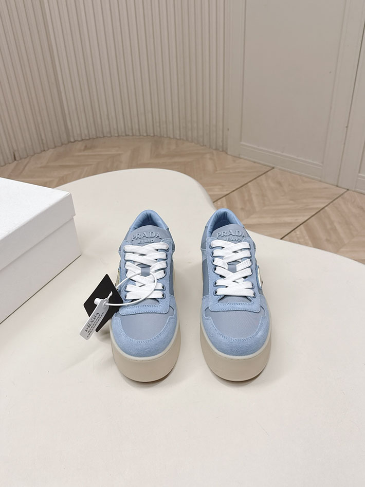 最高級プラダスーパーコピー PRADA ダウンタウン ボールド ナッパレザーxスエード スニーカー 2629782 プラダ スニーカー レディース 厚底 - 画像 (9)