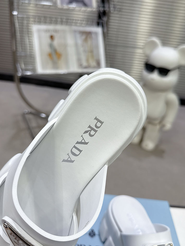 レディース 最高級プラダスーパーコピー PRADA モノリス ラバー サンダル 1X853M EVA ビーチサンダル 2629792 プラダ サンダル ヒール - 画像 (7)