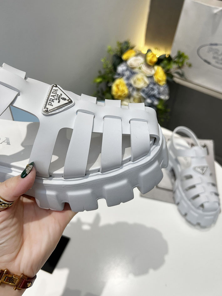 レディース 最高級プラダスーパーコピー PRADA モノリス ラバー サンダル 1X853M EVA ビーチサンダル 2629795 プラダ サンダル モノリス - 画像 (9)