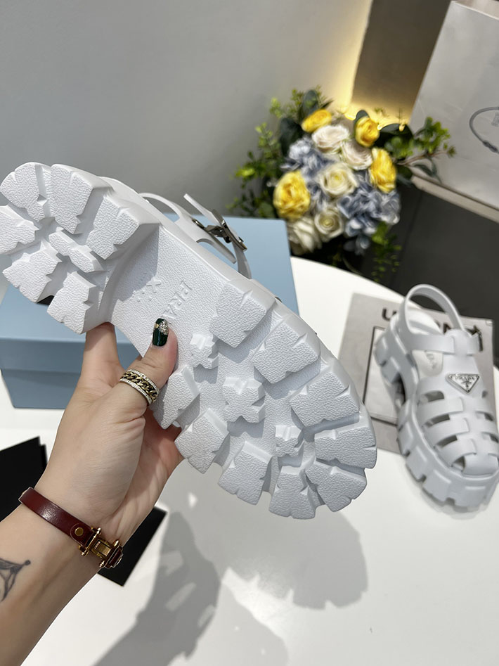 レディース 最高級プラダスーパーコピー PRADA モノリス ラバー サンダル 1X853M EVA ビーチサンダル 2629795 プラダ サンダル モノリス - 画像 (6)