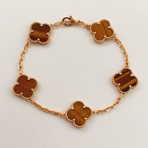 ヴァンクリーフ タイガーズアイ ブレスレット