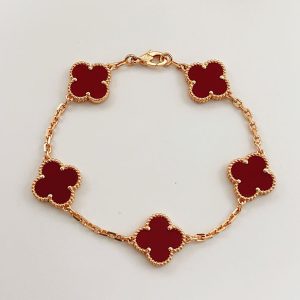 ヴァンクリーフ カーネリアン ブレスレット
