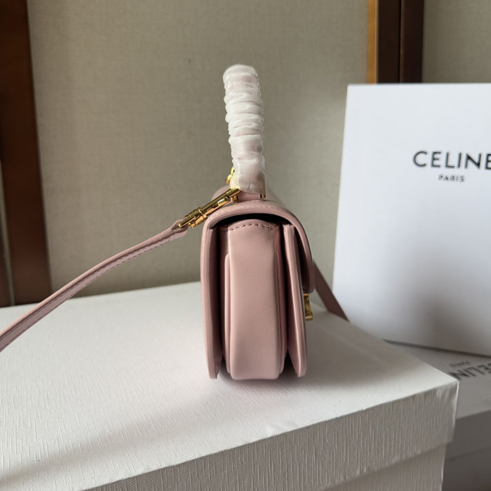 最高級セリーヌスーパーコピー CELINE Mini Besace Clea ミニ ブザス クレア パステルローズ 10L063ETZ.24PP セリーヌ ショルダーバッグ 人気 - 画像 (8)
