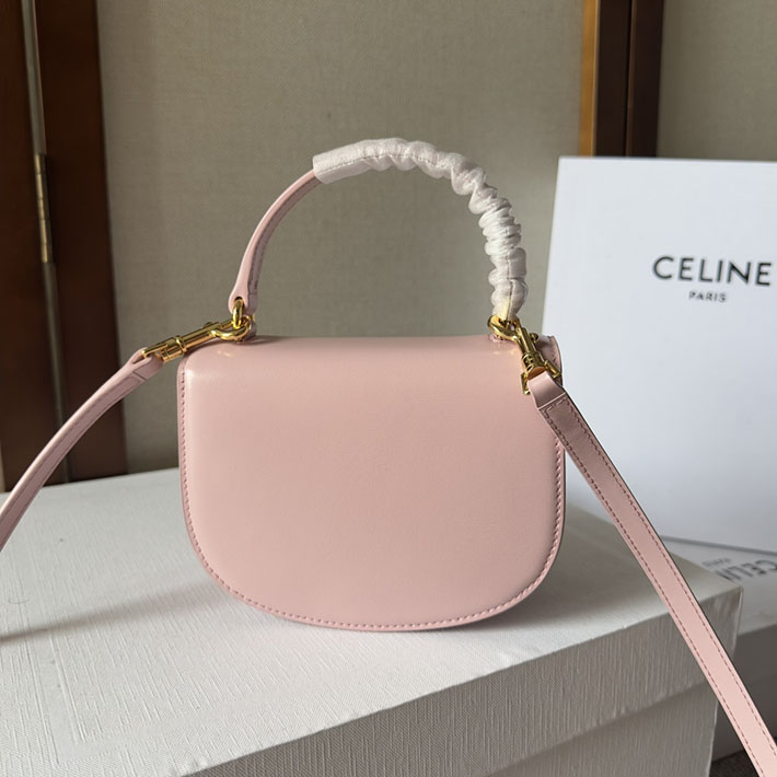 最高級セリーヌスーパーコピー CELINE Mini Besace Clea ミニ ブザス クレア パステルローズ 10L063ETZ.24PP セリーヌ ショルダーバッグ 人気 - 画像 (7)