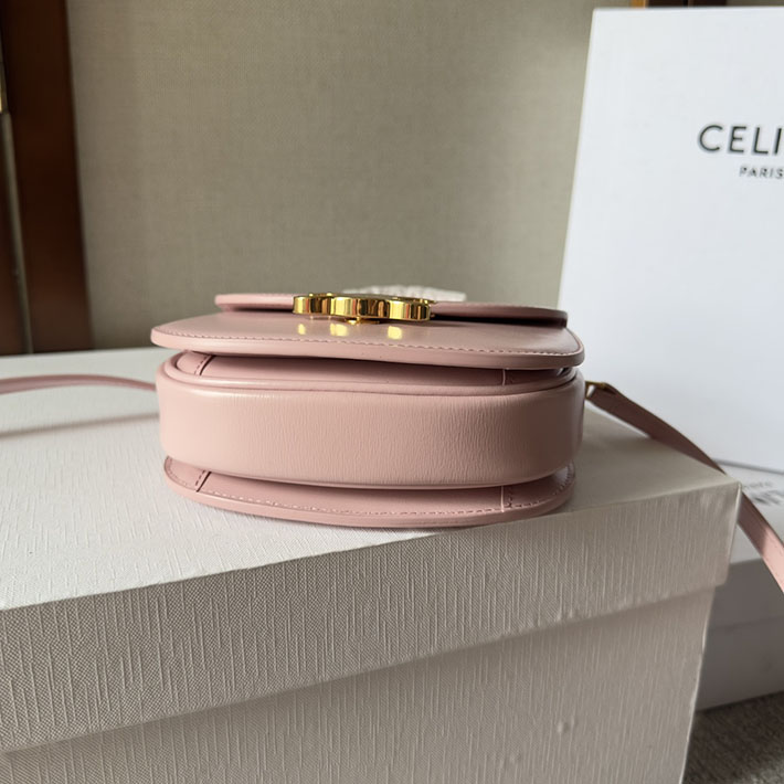 最高級セリーヌスーパーコピー CELINE Mini Besace Clea ミニ ブザス クレア パステルローズ 10L063ETZ.24PP セリーヌ ショルダーバッグ 人気 - 画像 (6)