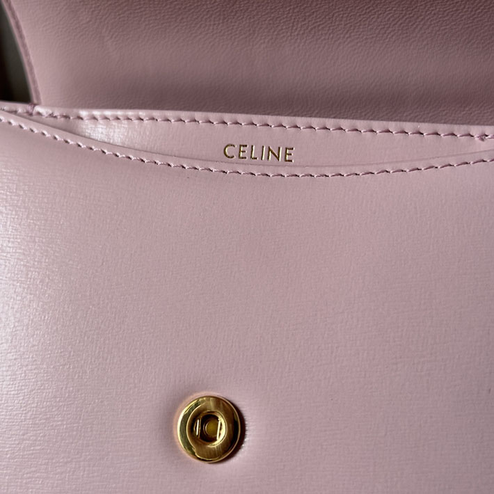 最高級セリーヌスーパーコピー CELINE Mini Besace Clea ミニ ブザス クレア パステルローズ 10L063ETZ.24PP セリーヌ ショルダーバッグ 人気 - 画像 (3)