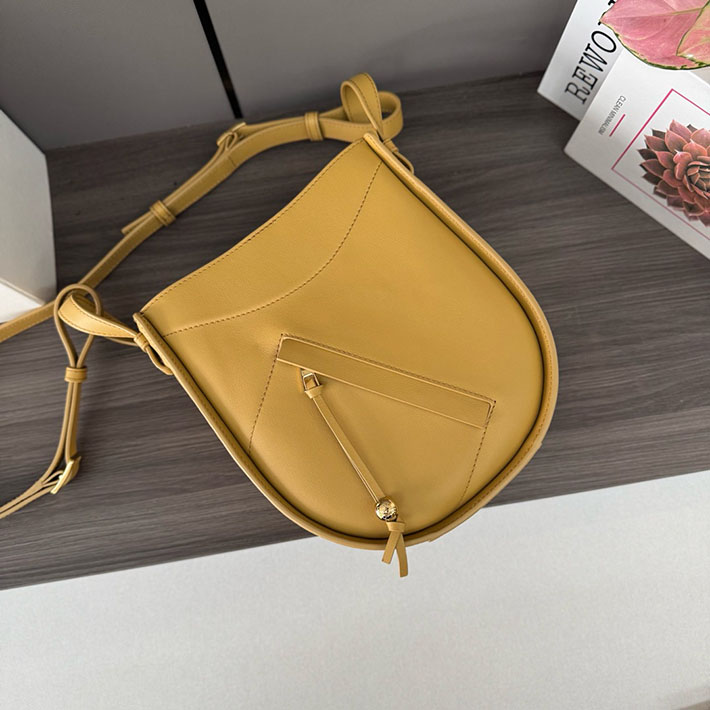最高級ロエベスーパーコピー LOEWE HAMMOCK SLICE BAG クロスボディバッグ ウォームデザート a538hhsx01 2586 ロエベ バッグ レディース - 画像 (6)