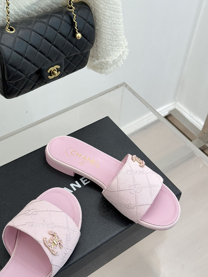 最高級シャネルスーパーコピー CHANEL CCロゴ 夏用 サンダル レディース おしゃれ ピンク 2631019 シャネル サンダル ピンク - 画像 (6)