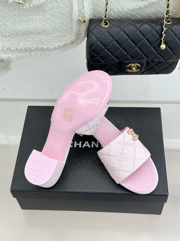 最高級シャネルスーパーコピー CHANEL CCロゴ 夏用 サンダル レディース おしゃれ ピンク 2631021 シャネル サンダル 公式 - 画像 (2)