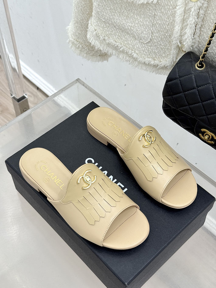 最高級シャネルスーパーコピー CHANEL ハイヒール ココマーク ミュール サンダル レザー ベージュ 2631037 シャネル ミュール サンダル - 画像 (9)