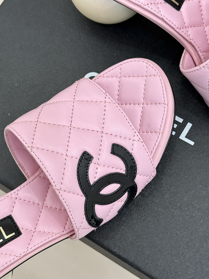 最高級シャネルスーパーコピー CHANEL ヒール サンダル レディース 人気ブランド おしゃれ ピンク 2631055 シャネル サンダル 新作 - 画像 (4)