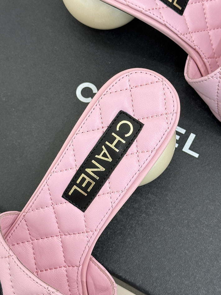 最高級シャネルスーパーコピー CHANEL ヒール サンダル レディース 人気ブランド おしゃれ ピンク 2631055 シャネル サンダル 新作 - 画像 (3)