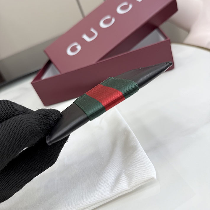 グッチ カードケース 人気 GUCCI ウェブトレードマーク カードケース ブラック 867277 AAGIT 1053 グッチ カードケース レディース - 画像 (7)
