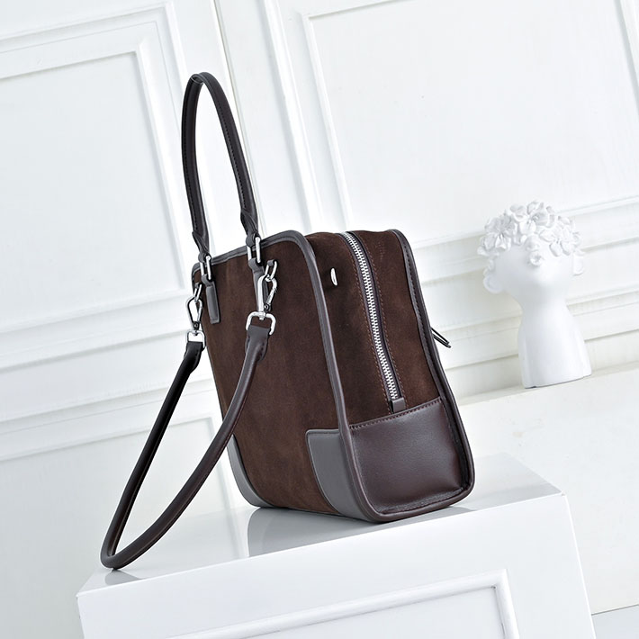 最高級ロエベスーパーコピー LOEWE アマソナ180 バッグ ラージ(スエード) ダークブラウニー A039ASRX03 0018 ロエベ アマソナ 新作 - 画像 (9)
