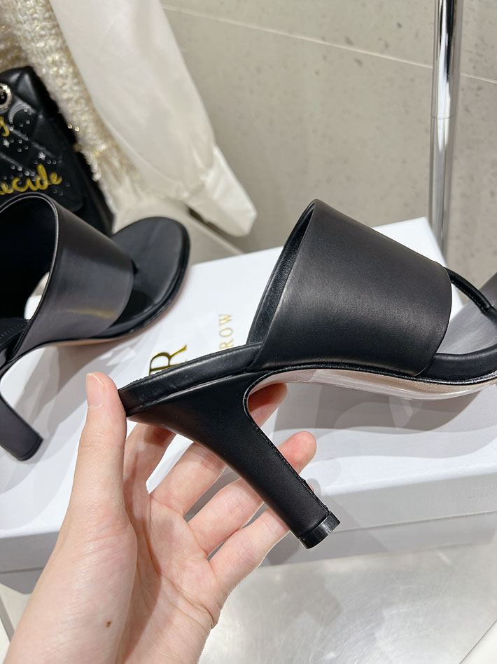 最高級ザロウスーパーコピー THE ROW サンダル SIGNUM HEEL SANDAL トングサンダル ブラック 2631160 ザロウ 店舗 大阪 - 画像 (5)