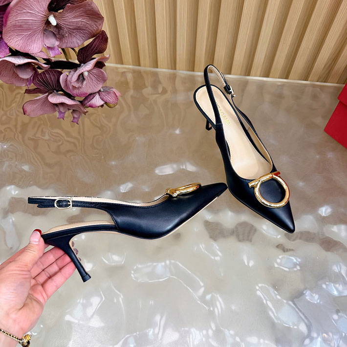 最高級フェラガモスーパーコピー FERRAGAMO 2026新作 マキシ ガンチーニ バックル パンプス 2631345 フェラガモ 靴 安い - 画像 (3)