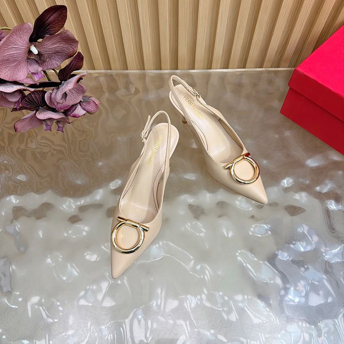 最高級フェラガモスーパーコピー FERRAGAMO 2026新作 マキシ ガンチーニ バックル パンプス 2631346 フェラガモ 靴 セール - 画像 (6)