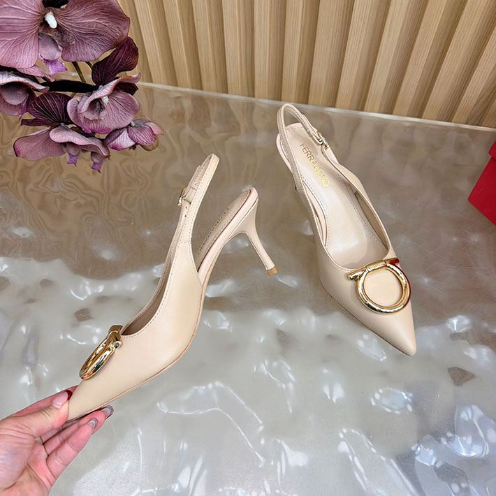 最高級フェラガモスーパーコピー FERRAGAMO 2026新作 マキシ ガンチーニ バックル パンプス 2631346 フェラガモ 靴 セール - 画像 (4)