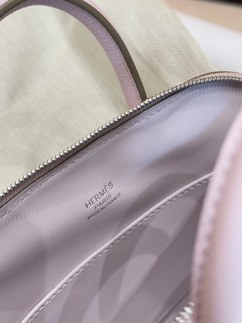 エルメス ボリードミニの通販 HERMES ボリード1923 ミニ モーヴペール エバーカラー シルバー金具 2631465 ボリード ミニ 風 - 画像 (9)