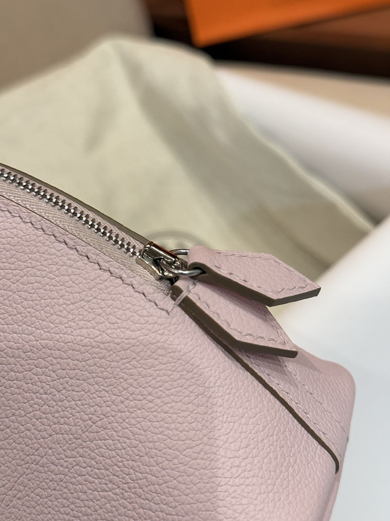 エルメス ボリードミニの通販 HERMES ボリード1923 ミニ モーヴペール エバーカラー シルバー金具 2631465 ボリード ミニ 風 - 画像 (3)
