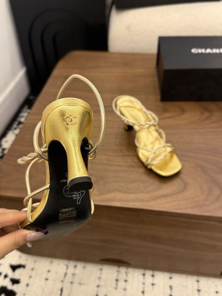 最高級シャネルスーパーコピー CHANEL レディース サンダル 夏 ヒール 5色から選べます 2631503 シャネル サンダル 安い - 画像 (2)