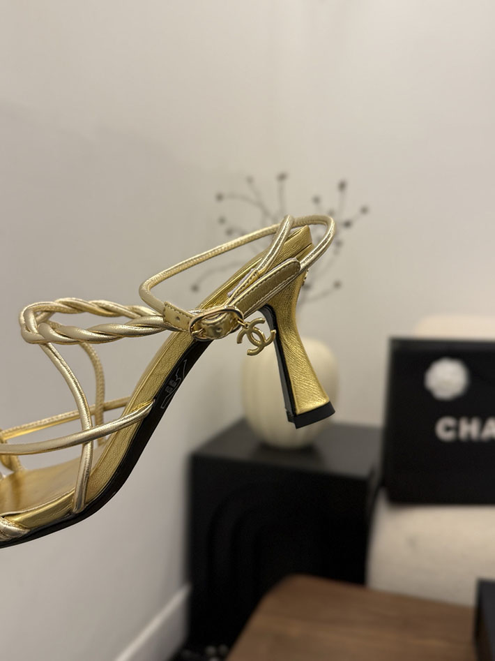 最高級シャネルスーパーコピー CHANEL レディース サンダル 夏 ヒール 5色から選べます 2631503 シャネル サンダル 安い - 画像 (6)