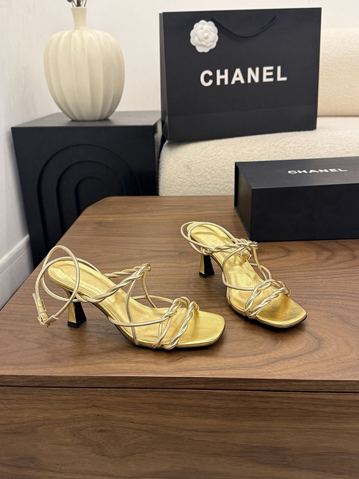 最高級シャネルスーパーコピー CHANEL レディース サンダル 夏 ヒール 5色から選べます 2631503 シャネル サンダル 安い - 画像 (4)